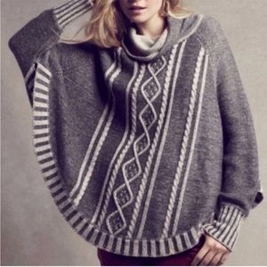 Anthropologie Yoon cape sweater